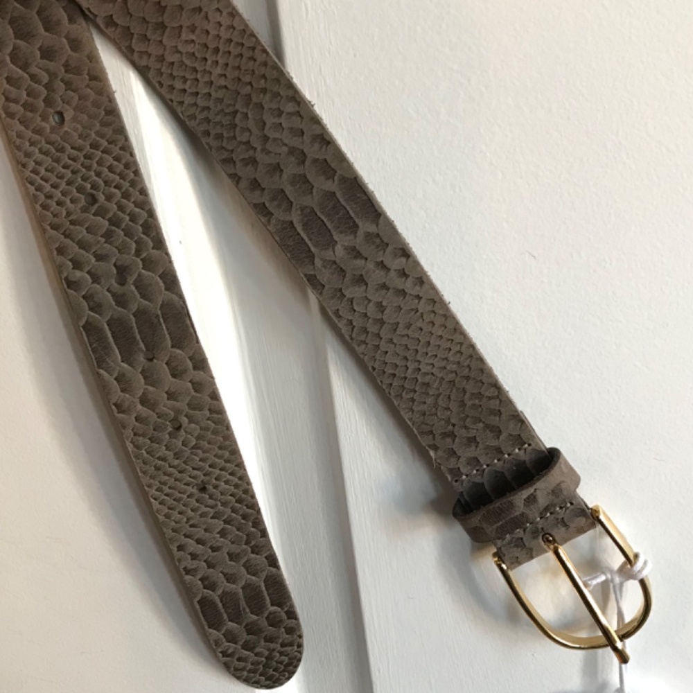 Amsterdam Heritage Snakeskin Embossed Belt Size Medium - Picture 3 of 6